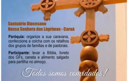 CARAVANA ENCONTRÃO DIOCESANO DOS GRUPOS DE FAMÍLIAS